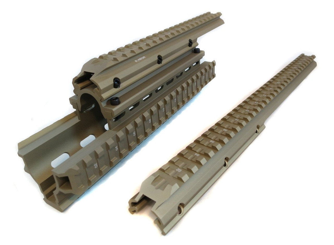 FCW マルイ サイガ 12 AKS タイプ タクティカルハンドガード(DE