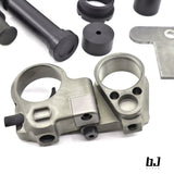 【在庫品】BJ TAC LT Style Stainless Steel Folding stock adapter set for MWS M4 (BK)
