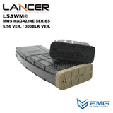 EMG/Angry Gun LANCER SYSTEMS 公式ライセンス L5AWM V2 MWSマガジン(Translucent & Opaque)
