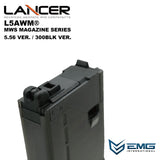EMG/Angry Gun LANCER SYSTEMS 公式ライセンス L5AWM V2 MWSマガジン(Translucent & Opaque)