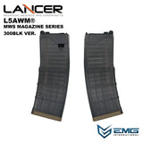 EMG/Angry Gun LANCER SYSTEMS 公式ライセンス L5AWM V2 MWSマガジン(Translucent & Opaque)