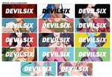 DEVILSIX - HORIZONTAL STICKER PACK