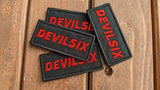 DEVILSIX x GOAT COLLAB OKINAWA DESIGN LOGO PATCH - VERSION 2 - DEVILSIX