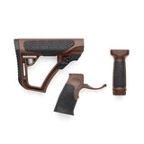 Daniel Defense Buttstock, Pistol Grip, & Vertical Foregrip Combo - DEVILSIX
