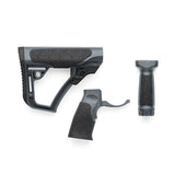 Daniel Defense Buttstock, Pistol Grip, & Vertical Foregrip Combo - DEVILSIX