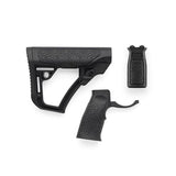 Daniel Defense Buttstock, Pistol Grip, & Vertical Foregrip Combo - DEVILSIX