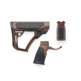 Daniel Defense Buttstock, Pistol Grip, & Vertical Foregrip Combo - DEVILSIX