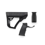 Daniel Defense Buttstock, Pistol Grip, & Vertical Foregrip Combo - DEVILSIX