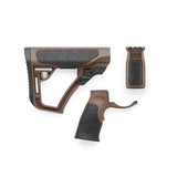 Daniel Defense Buttstock, Pistol Grip, & Vertical Foregrip Combo - DEVILSIX