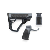 Daniel Defense Buttstock, Pistol Grip, & Vertical Foregrip Combo - DEVILSIX