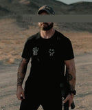 White Knuckle Syndicate  X Antiterror Club Media T Shirt - DEVILSIX