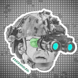 Armazon - BRULE THE NIGHT STICKER - DEVILSIX