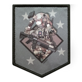 WAIFU DYNAMICS - MARSOC-CHAN MILITARY COLORS PATCH - DEVILSIX