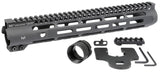 MI Slim Line One Piece Free Float Handguard - DEVILSIX