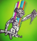 armazon.co - PERSEUS SLAYS (CLEAR VINYL) STICKER - DEVILSIX
