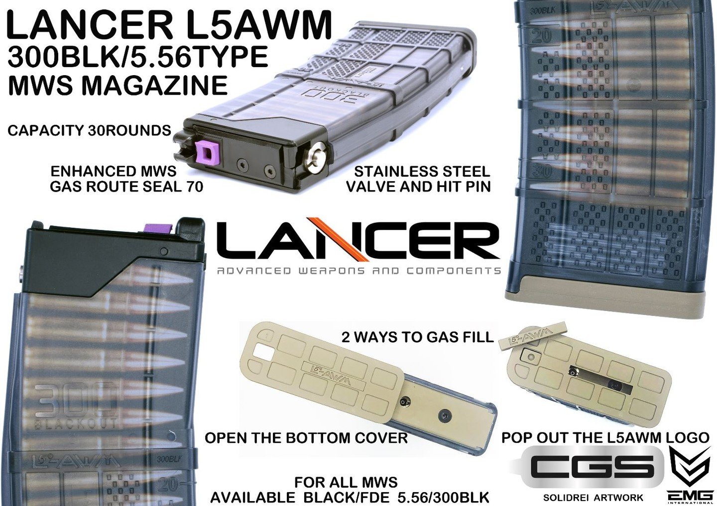 L5AWM® 5 Magazine – Lancer Systems