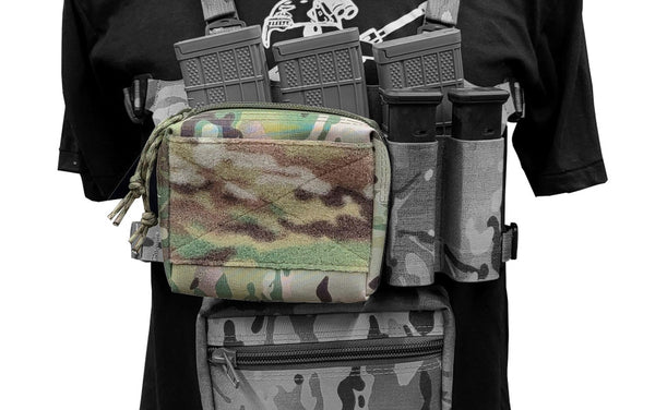 実物 Esstac 4 Channel Unibody GP Pouch GP_For_Triple_Piggy_BW__90090.