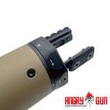 ANGRY GUN U-RAC / M-RACタイプ 6.5インチ サプレッサーシールド