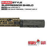 ANGRY GUN U-RAC / M-RACタイプ 6.5インチ サプレッサーシールド
