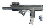 FCW ピカティニーレール ストックアダプター（東京マルイ MP7 GBB用）