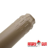 ANGRY GUN 3Dプリント ステンレス製 HUXWRX FLOW 556Kタイプ ダミーサプレッサー＆フラッシュハイダー