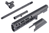 SAG P.T.D. AK MK3 RU Ver. フルレールシャーシキット マルイ AKM/AKX用 (ブラックアルマイト)