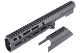 SAG P.T.D. AK MK3 RU Ver. フルレールシャーシキット マルイ AKM/AKX用 (ブラックアルマイト)