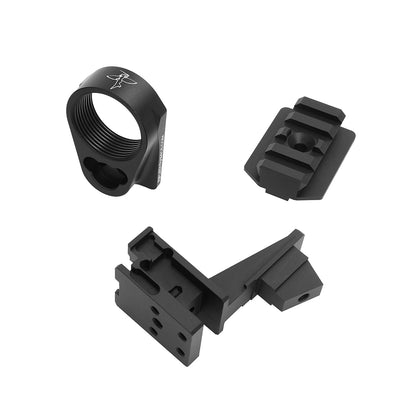 DYTAC マルイ AKM用 Rifle Dynamics公式ライセンス AK to M4 Stock Adapter - DEVILSIX