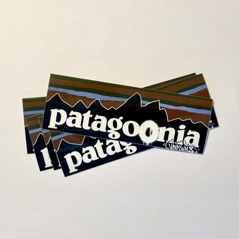 UNKWN8 - PataGoonia Sticker Chocolate - DEVILSIX