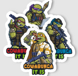 YOISHO! - Teenage Mutant Ninja Turtles OPER8R Sticker - DEVILSIX