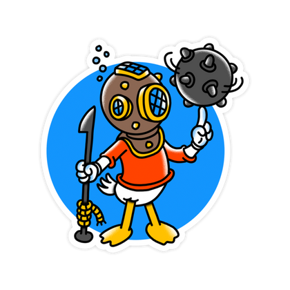Doodles by Derry - Balled Up Sticker - DEVILSIX