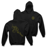 ONE 7 SIX - DEATH TO SNAKES HOODIE - DEVILSIX