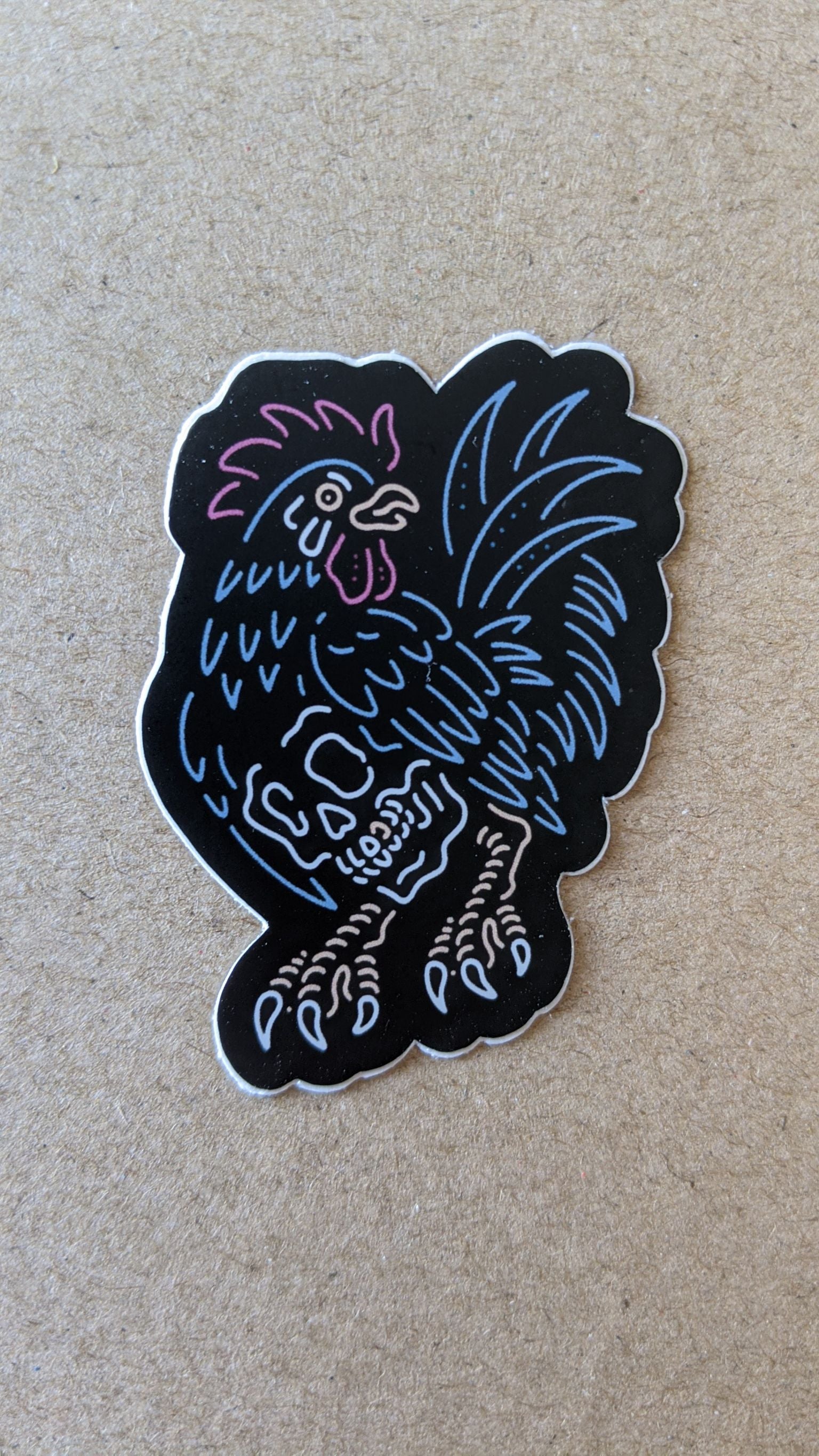 CIRCA KRAFT - MINI HELLROOSTER STICKER – DEVILSIX