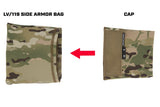 LV Side Armor Bag Caps (PAIR) - DEVILSIX