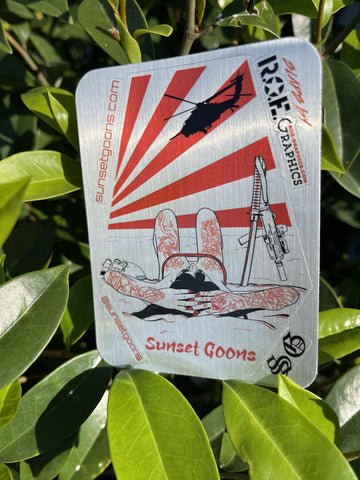 SUNSET GOONS - New Beach Vibes Sticker - DEVILSIX