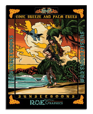 SUNSET GOONS - Cool Breeze And Palm Trees Slap - DEVILSIX