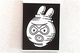 usachan -  HEAD BALACLAVA ANGRY STICKER - DEVILSIX